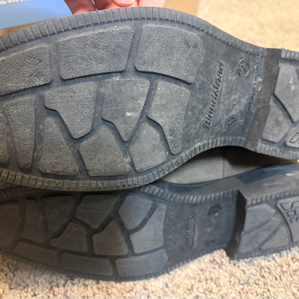 Blundstone 1306 Rustic Brown Square Toe Boots 7au… - image 8